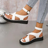 NEW 2023 Women Fashion Wedge Shoes Genuine Leather