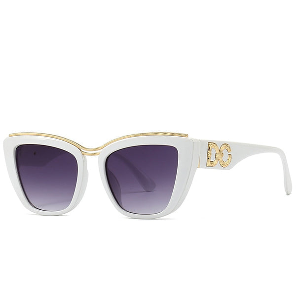 LUXURY Fashion Cat Eye Sunglasses For Women Small Frame