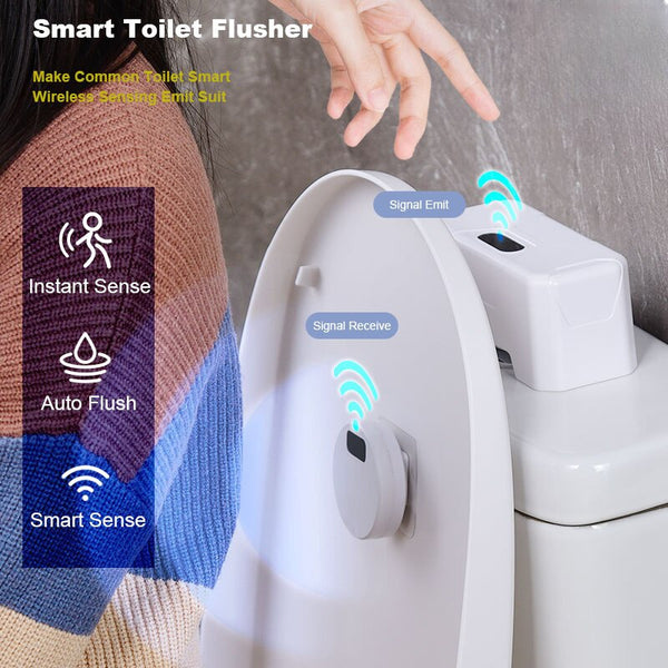 Intelligent Sensing Flushing Device for Toilet