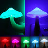 Mushroom Wall Socket Lights LED Night