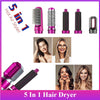 5 in 1 hair curler and straightener